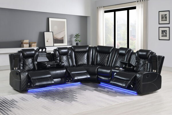 Orion II - 3 Piece Reclining Sectional - Image 3
