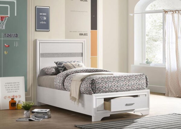 Miranda - Wood Storage Panel Bed - Image 8