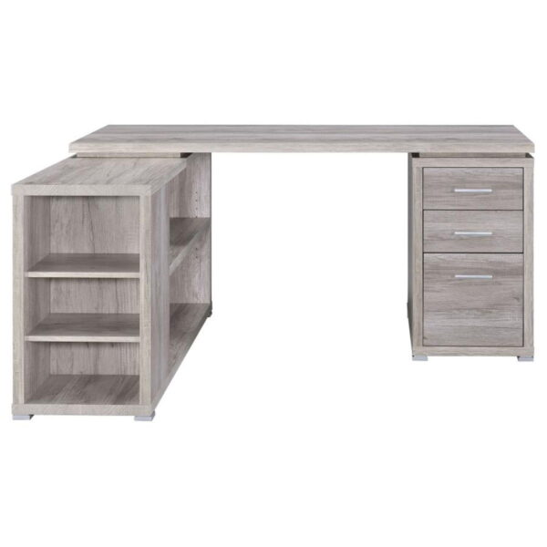 Yvette - 3-Drawer L-Shape Computer Desk - Image 27
