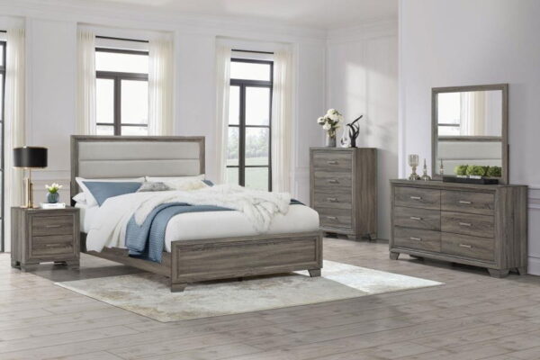Wright - 4-Drawer Chest Of Drawers - Brown Oak - Image 12