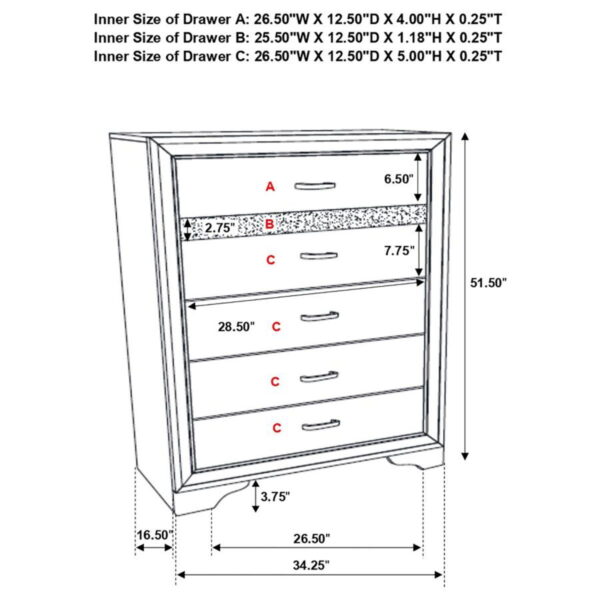 Miranda - Panel Bedroom Set - Image 181
