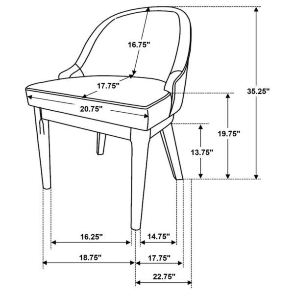 Reseda - Rectangular Dining Set - Image 31