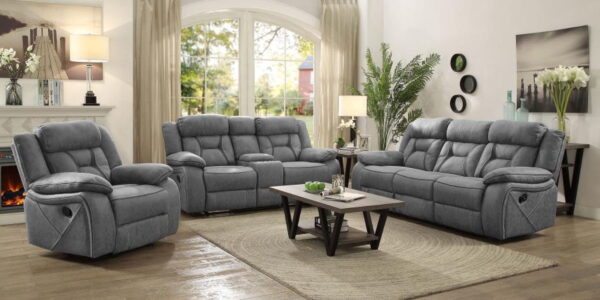 Higgins - Pillow Top Arm Upholstered Motion Sofa - Image 5