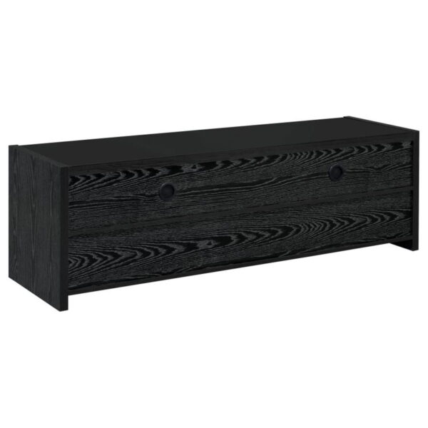 Alton - 3-drawer Black Oak TV Console - Image 4