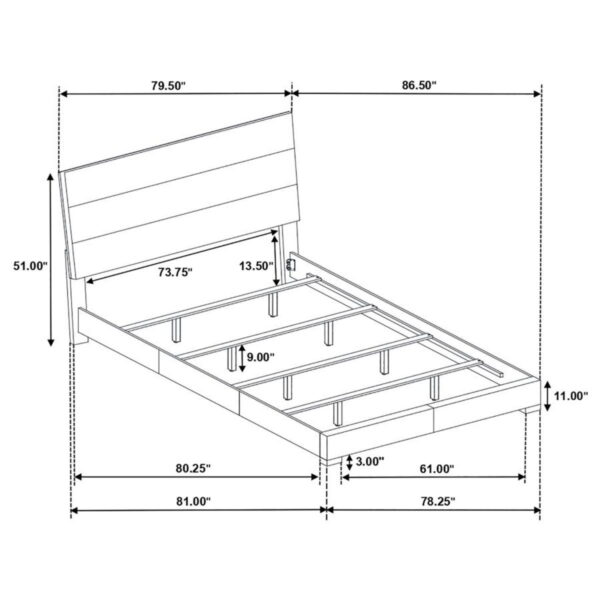 Felicity - Bedroom Set With LED Mirror - Image 26
