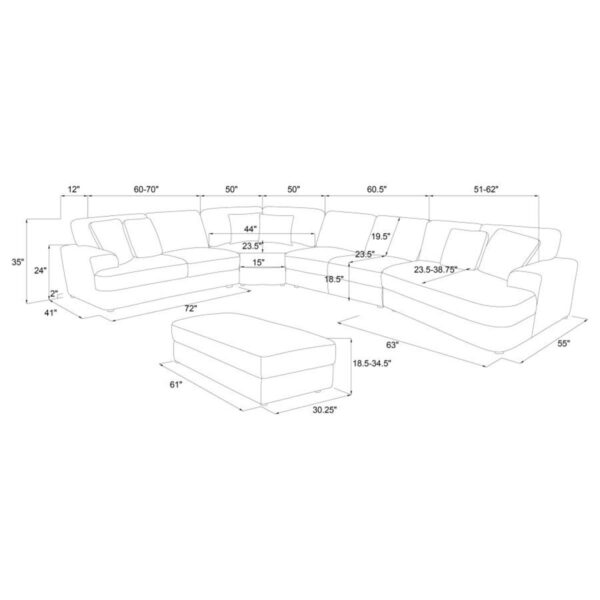 Emberson - Upholstered Modular Sectional Sofa - Image 10
