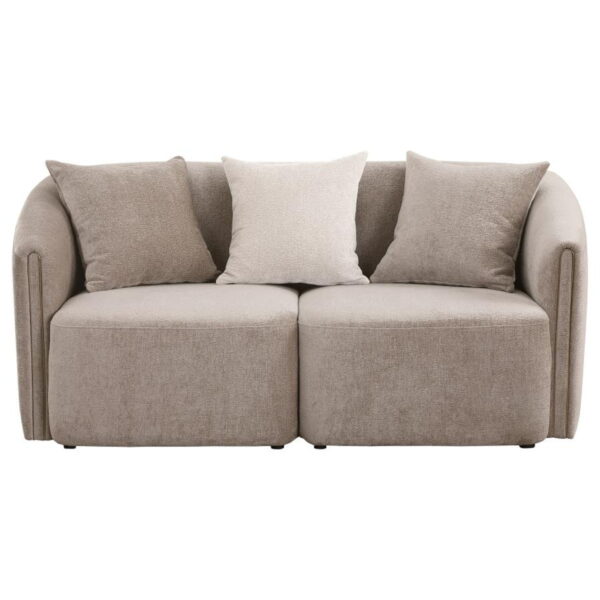 Townsend - Chenille Upholstered Sofa Set - Image 19