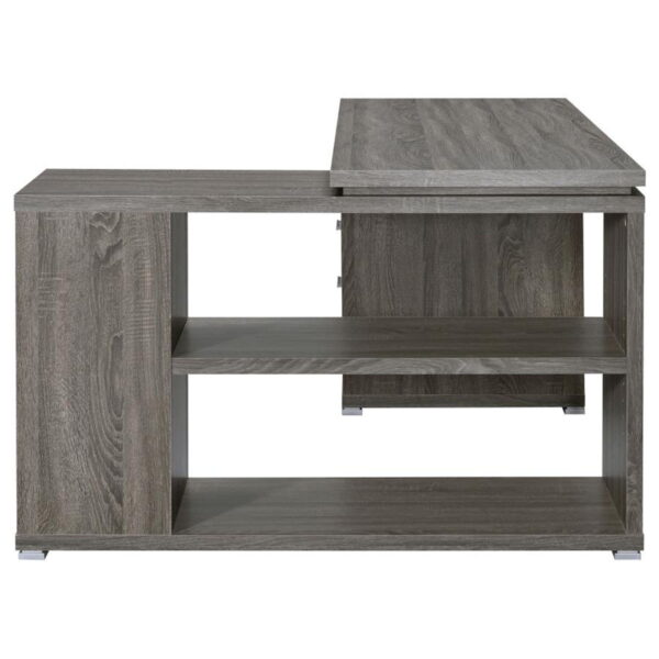 Yvette - 3-Drawer L-Shape Computer Desk - Image 5