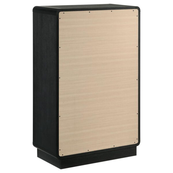 Cavelle - 5-Drawer Chest Of Drawers - Black - Image 9