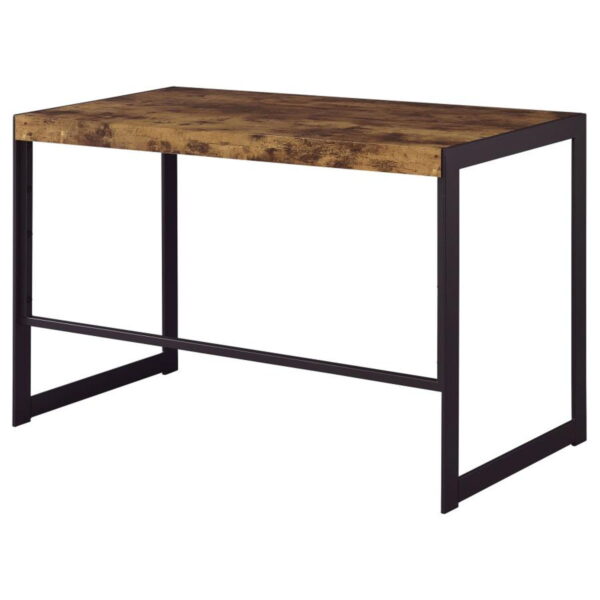 Estrella - Engineered Wood Writing Desk - Rustic Nutmeg - Image 5
