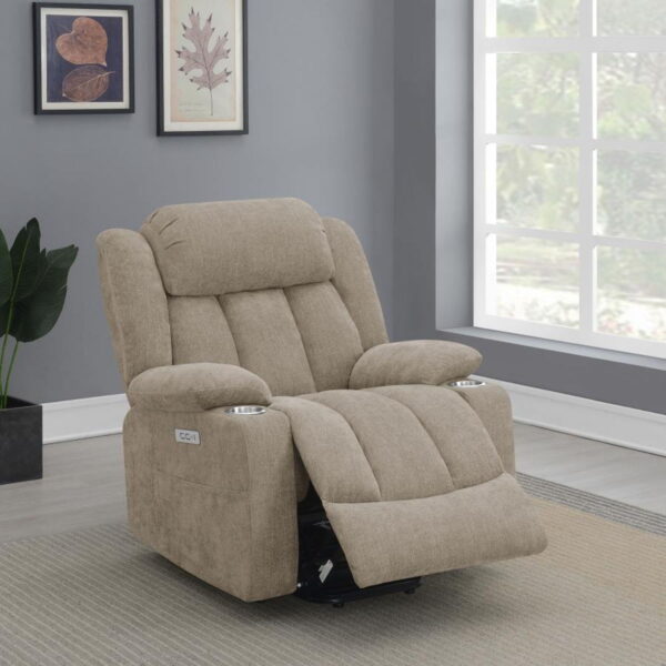 Houston - Upholstered Power Lift Recliner Chair - Image 20