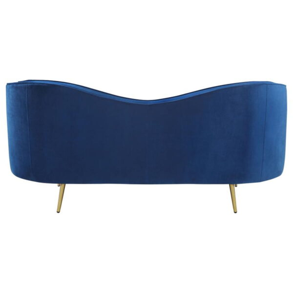 Sophia - Upholstered Channel Tufted Loveseat - Image 4