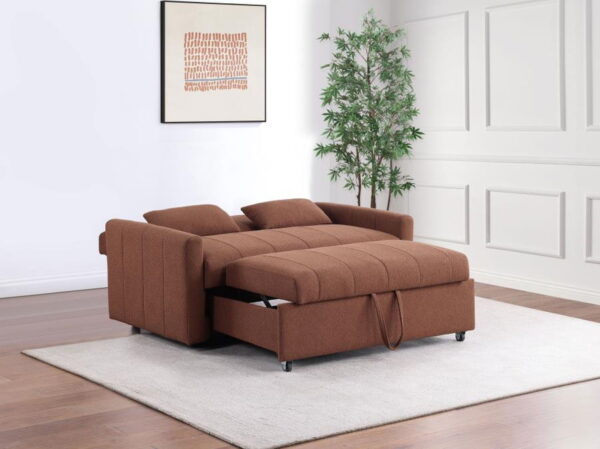 Portland - Boucle Upholstered Sleeper Sofa Bed - Image 22