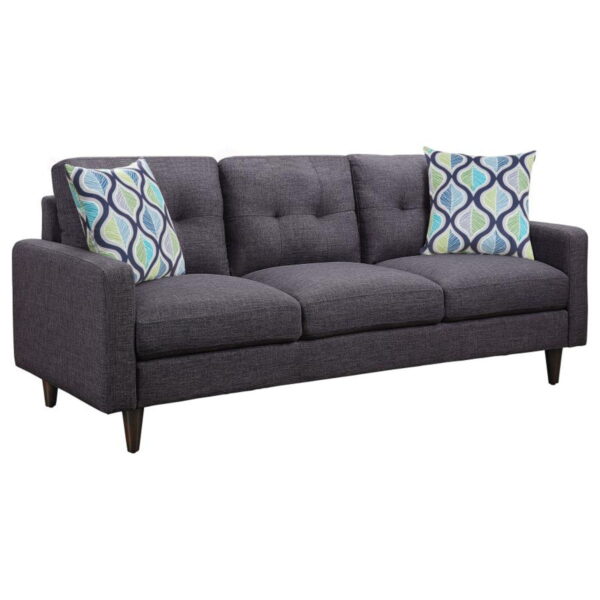 Watsonville - Upholstered Track Arm Sofa Set - Image 3