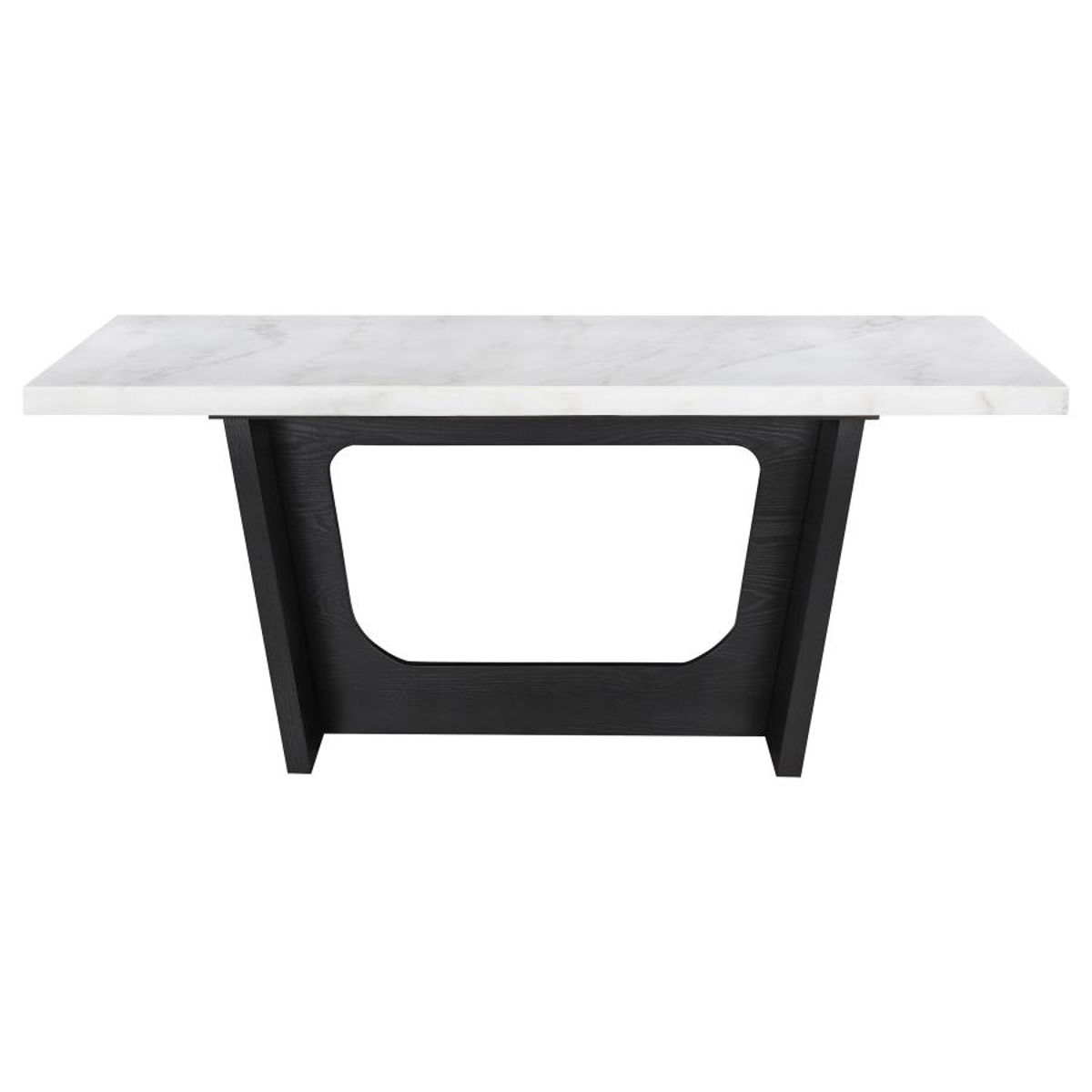 Sherry - Rectangular Marble Top Dining Table Set - Image 6