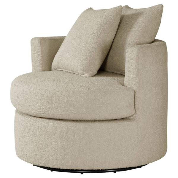 Debbie - Upholstered Swivel Accent Chair - Image 10