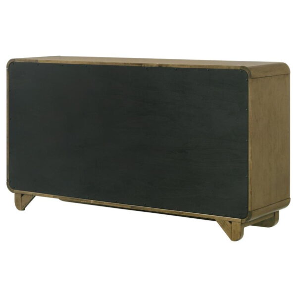 Amsbury - 6-Drawer Dresser Cabinet - Nutmeg - Image 11