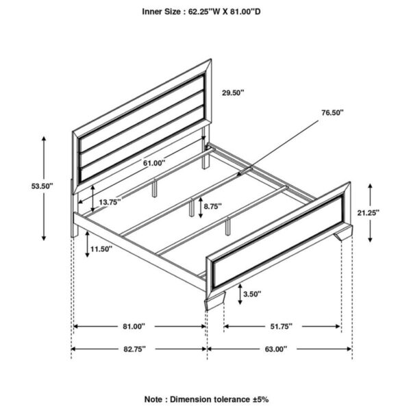 Kauffman - Wood Panel Bed - Image 12