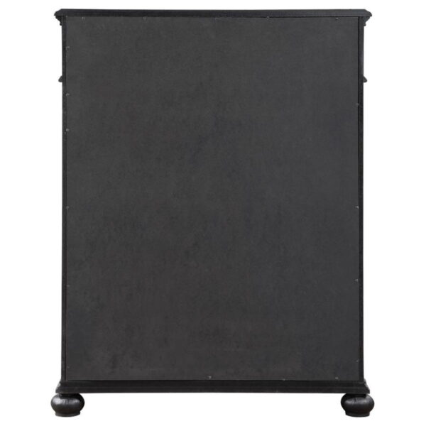 Celina - 5-Drawer Bedroom Chest - Black - Image 10
