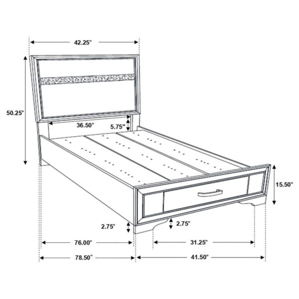 Miranda - Storage Bedroom Set - Image 170