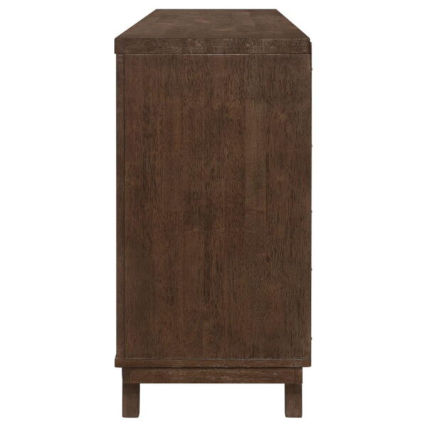 Reynolds - 2 Door Sideboard Buffet Storage Cabinet - Brown Oak - Image 13