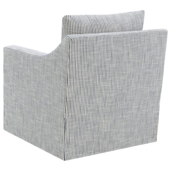 Winter - Upholstered Sloped Arm Accent Swivel Chair - Image 14