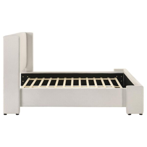 Alamosa - Boucle Upholstered Wingback Bed - Image 16