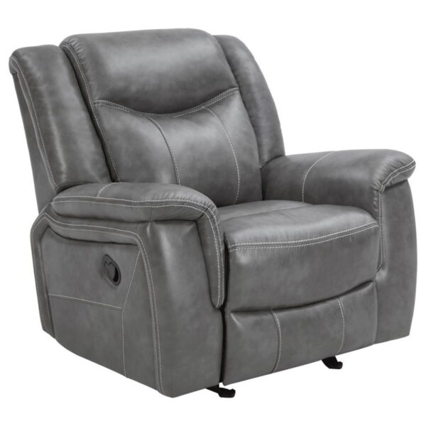 Conrad - Upholstered Padded Arm Motion Sofa Set - Image 3