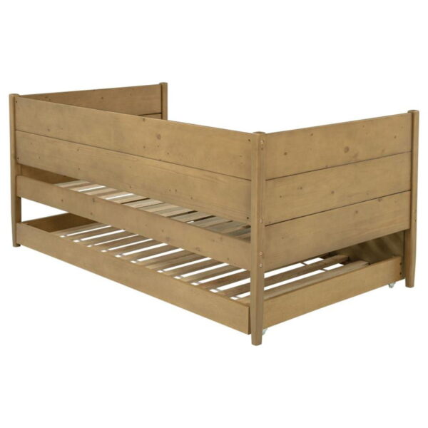 Calinda - Wood Twin Daybed With Trundle - Natural - Image 7
