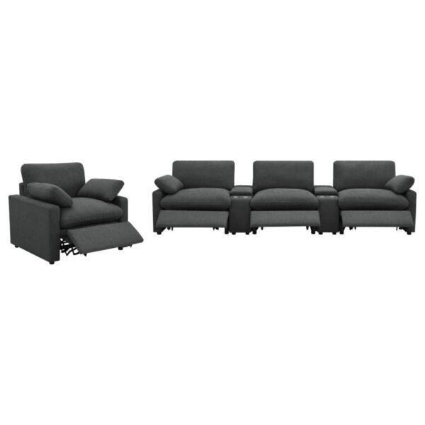 Collins - Upholstered Power Recliner Chair - Image 14
