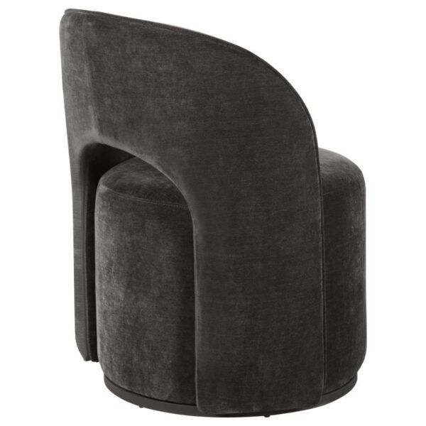 Harjo - Velvet Upholstered Swivel Accent Chair - Image 7