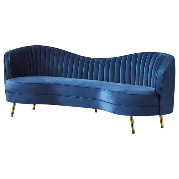 Sophia - Upholstered Channel Tufted Sofa - Image 2
