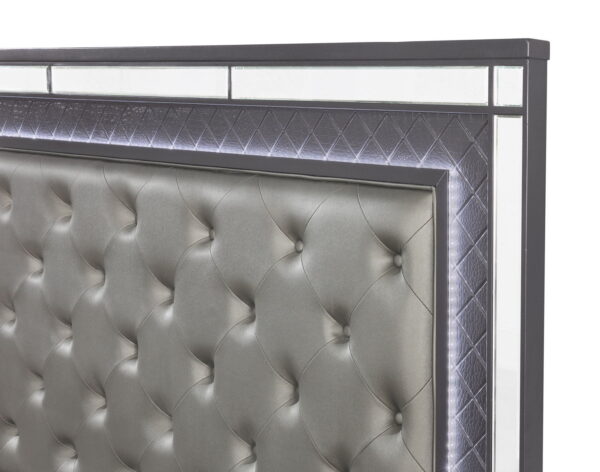 Refino - Bedroom Set - Gunmetal - Image 14