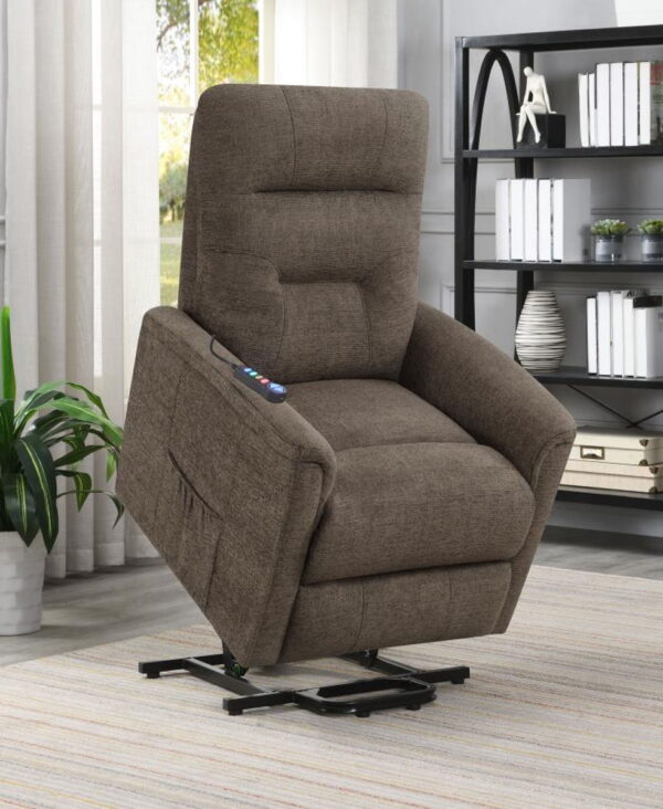Henrietta - Upholstered Power Lift Massage Chair - Image 19
