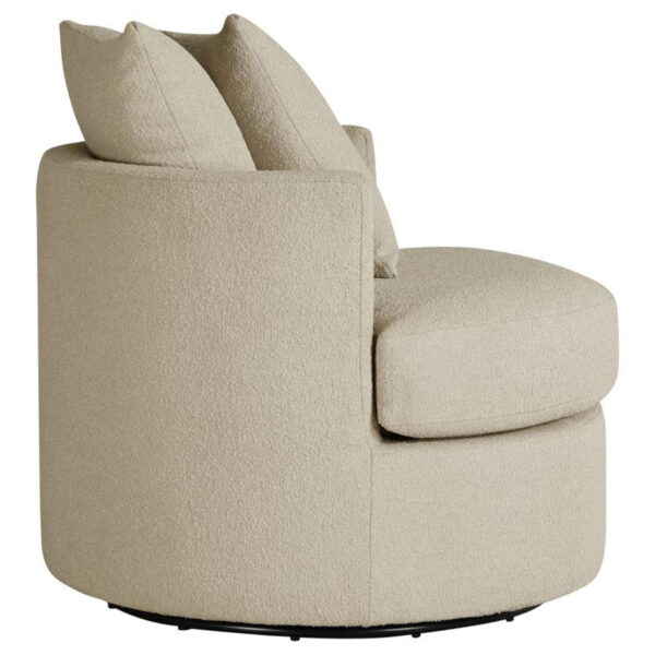 Debbie - Upholstered Swivel Accent Chair - Image 17