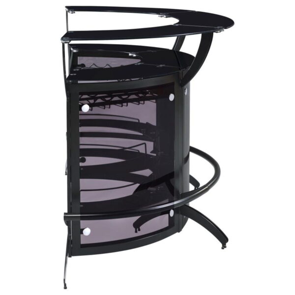 Dallas - 3-Piece Curved Freestanding Home Bar Cabinet - Image 18