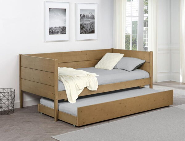 Calinda - Wood Twin Daybed With Trundle - Natural - Image 5