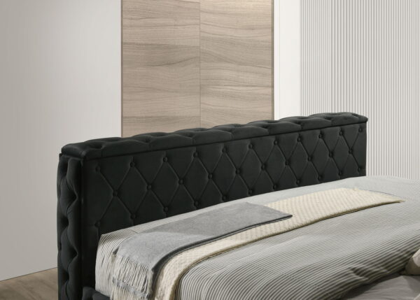 Josephine - Queen Bed With TV Lift - Black - Image 5