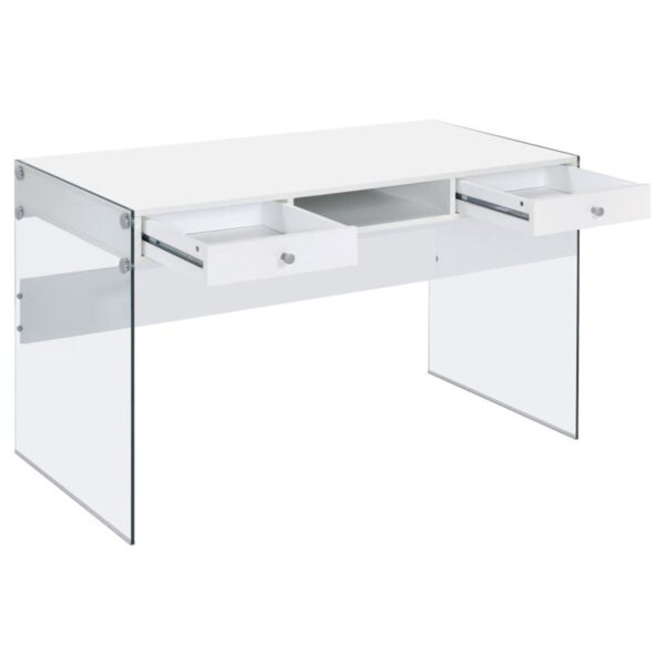 Dobrev - 2-Drawer Writing Desk - Image 2