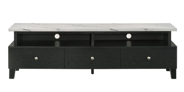 Alina - TV Stand - Black - Image 2
