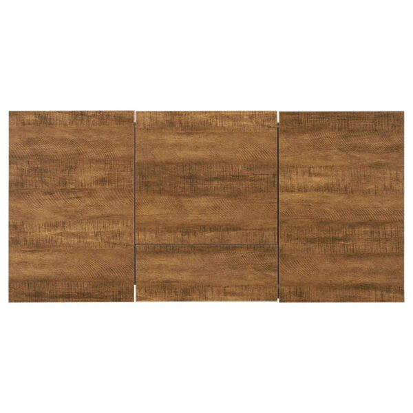 Sheeran - Writing Desk With Storage - Rustic Amber - Image 2