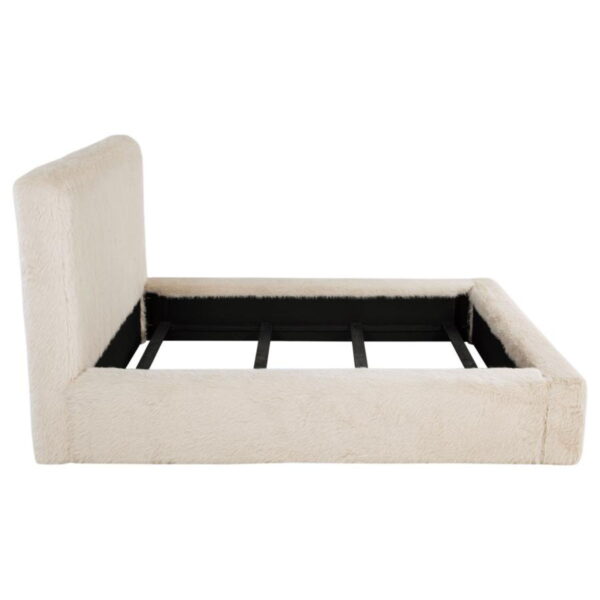 Rebecca - Faux Fur Upholstered Bed - Image 3