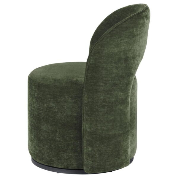 Harjo - Velvet Upholstered Swivel Accent Chair - Image 4