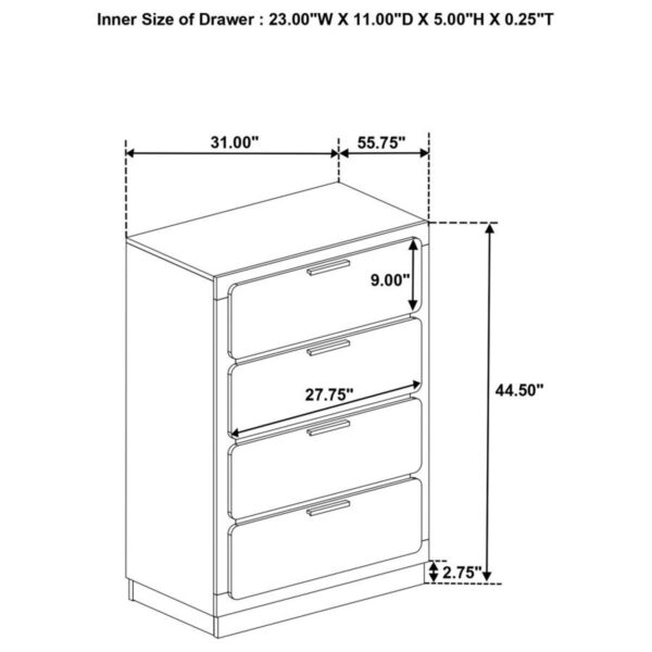 Caraway - 4-Drawer Bedroom Chest - Image 19