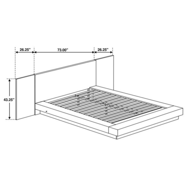 Jessica - Bedroom Set With LED - Image 117