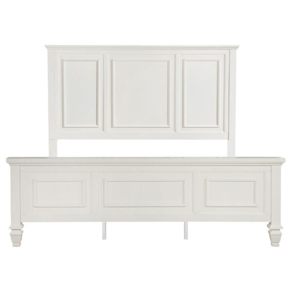 Sandy Beach - 63" Panel Bed with High Headboard - Image 2