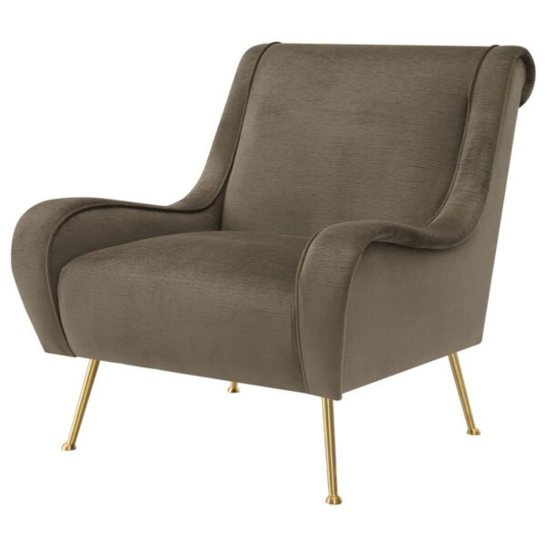 Ricci - Upholstered Saddle Arm Accent Chair - Image 10