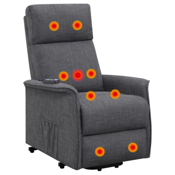 Herrera - Upholstered Power Lift Massage Chair - Image 11