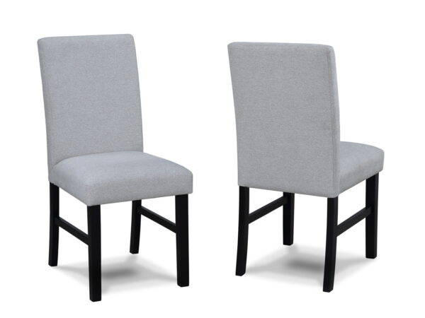 Isla - 5 Piece Dining Room Set - White / Black - Image 2