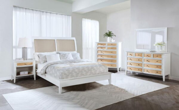 Bexhill - 10-Drawer Dresser And Mirror - White - Image 12